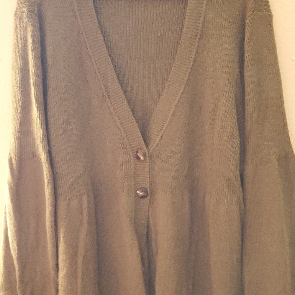 Olive green sweater